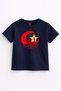 The Future Is Ours – April 23 Special Moon Star Printed Children's T-Shirt