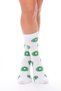 Kiwi Themed Socks White Women's Men's Youth Tennis Socks - Single - 2
