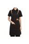 Water Resistant Barista Apron with Adjustable Strap and Pocket Kitchen Cafe Waiter Apron Black 74 cm - 6