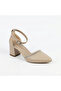 Pointed Molded Stone Carnıyarık Women's Shoes
