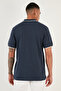 Cotton Regular Fit Buttoned 2-Pack Polo Collar t Shirt Men's Polo Collar t Shirt 5902118S2 - 4