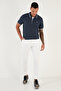 Cotton Regular Fit Buttoned 2-Pack Polo Collar t Shirt Men's Polo Collar t Shirt 5902118S2 - 3