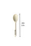 Hard Tip Heat Resistant Fireproof Non-Stick Silicone Short Deep Spoon 20 Cm - 2