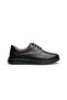 Lace-Up Heel Layer Leather Pool Model Soft Genuine Leather Men's Daily Comfort Shoes Ay-981 - 2