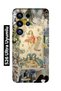 Samsung Galaxy S26 Ultra Compatible Artistic Tarot Collage Pattern Transparent Phone Case