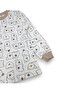 Boy's 6-9 Years Old Koala Printed Crew Neck Seasonal 100% Cotton Nightgown Pajama Set - 5
