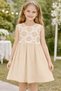 Ecol 42504-26 Girls' Dress with Lace Detail, Summer Comfortable Fit, Casual Cotton Dress