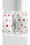 2 Pieces Heart Patterned Ruffled Cotton Fabric Pillowcases 50 X 70 - 3
