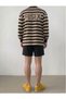 Shorts - Men's Black Oversize Relaxed Fit High Waist Lace-Up Casual Shorts - 2