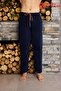 Premium Men's Winter Cotton Fleece Pocketed Drawstring Sweatpants/Pants/Pajama Bottoms - 2