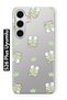 Samsung Galaxy S26 Plus Compatible Frog Patterned Transparent Phone Case