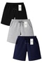 3-Pack Full-Fit Unisex Basic Shorts