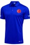 Turkish Flag Logo Polo Collar Lightweight Flexible Quick-Drying Fabric Sports T-Shirt - 2