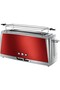 Luna Long Slot Long 2-Slice Toaster - Red 23250-56 - 2