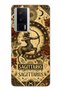 Poco F5 Pro Compatible Sagittarius Patterned Transparent Phone Case