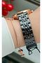 Original Guaranteed Women's Wristwatch Cutting Glass Rose Gold Color Steel Band-Bracelet Gifted - 4