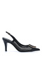 Rs 17235 Buckle Detail Stiletto with Back Belt - 2