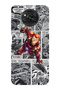 Poco X3 Nfc / X3 Pro Compatible Comic Theme Patterned Transparent Phone Case