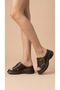 Buckle Detail High Wedge Heel Lu Comfortable Women's Summer Wear Slipper Sandals - 3