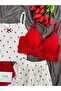 Women's Underwear Oslo Fabric Patterned Shorts Pajama Set - 3