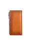 Lozan Strap Cognac Tan Real Leather Cross Strap Wallet Bag with Phone Compartment - 5