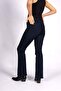 Elegance Flare Deep Dark Women's Jean Pants - 6