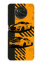 Poco X3 Nfc / X3 Pro Compatible Yellow Racing Car Pattern Transparent Phone Case