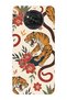 Poco X3 Nfc / X3 Pro Compatible Tiger and Snake Patterned Transparent Phone Case