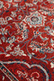 Buhara, Afghanistan Vintage Ethnic Patterned Red Burgundy Antique Look Soft Textured Prayer Rug - 3