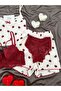 Women's Underwear Oslo Fabric Patterned Shorts Pajama Set - 2