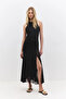 فستان بدون أكمام مبطن