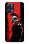 Realme 9 Pro Compatible Warrior Sparta Patterned Transparent Phone Case
