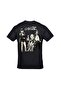 Gorillaz the Now Now Front and Back Printed Unisex Black Tshirt - 3