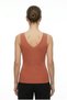 Women's Premium Salmon Knitwear Body Flexible Full Lycra V-Neck Summer Athlete T-Shirt - 4