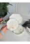 Porcelain Cake Plate Set 7 Pieces Peachy - 6