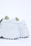 Sp156 High Sole Zippered Sports Shoes - 4