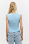 V-Neck Basic Top - 4