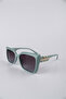 Green Cat Eye Women's Sunglasses Gg25Sm8034R01 - 2