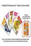 6 Booklets Special Painting Set + Carioca Jumbo Baby Washable Felt-Tip Painting Pens as a Gift - 2
