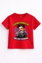 Electric Shock – Tesla Cartoon Printed Funny Kids T-Shirt