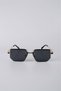 Unisex Geometric Rimless Metal Sunglasses Gg25Mp2930R07