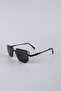 Unisex Geometric Black Metal Frameless Sunglasses Gg25Mp2930R01 - 2
