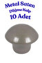 10Pcs Metal Round Knob Handle - Modern Drawer Handle for Children's Room, Kitchen, and Wardrobe