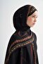 Alvena İncira Viscose Shawl Black - 3