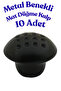 10Pcs Metal Speckled Round Knob Handle - Modern Drawer Handle for Children's Room, Kitchen, and Wardrobe