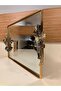 Tray Decorative Brass Gala Model Gold Large Size 40X27 cm - 3