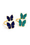 2-Piece Children's Rings with Butterfly, Cherry, Ladybug and Daisy Designs - 2