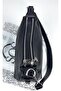 Women's Shoulder and Arm Bag 67-7194 Black - 6