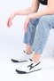 Lace-Up Thermo Sole Genuine Leather Sneaker 338-7054 Women's Shoes