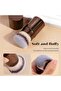 7pcs Makeup Brush Set Double Sided Kabuki Makeup Brushes Contour Brush for Foundation Liquid - 4